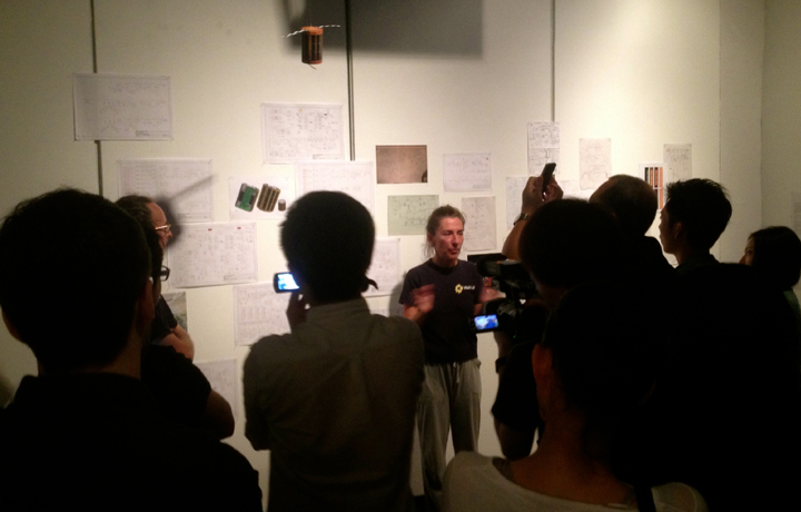 Reni Hofmüller and Jogi Hofmüller, Artist Symposium, Microwave International New Media Arts Festival, Hong Kong City Hal