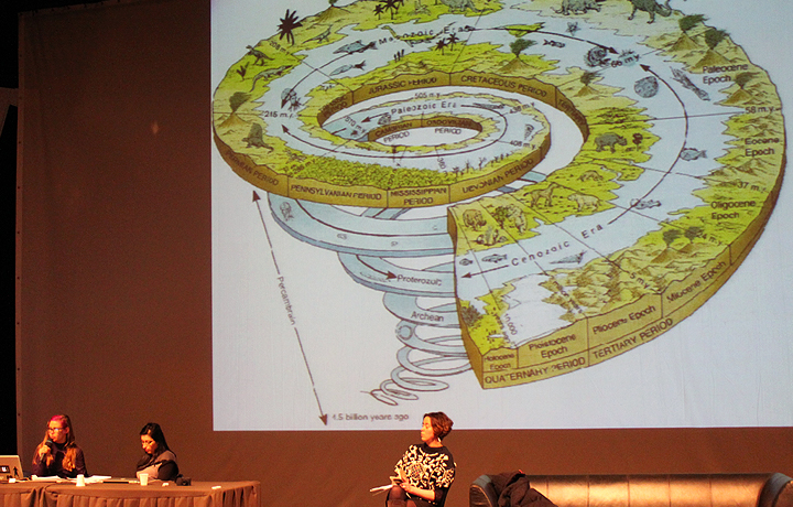 Špela Petric & Robertina Šebjanic's presentation - Towards the (in)Human Spore