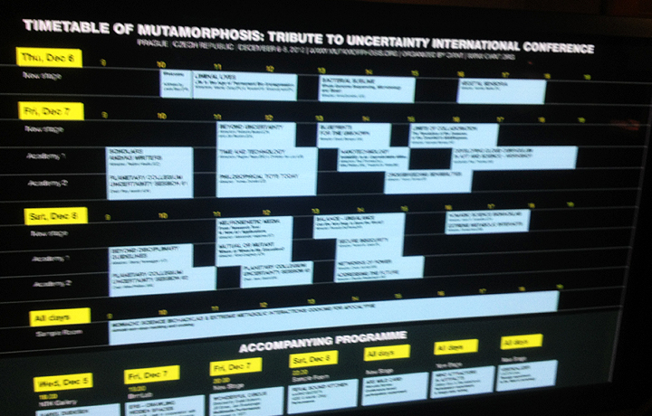 Mutamorphosis Timetable