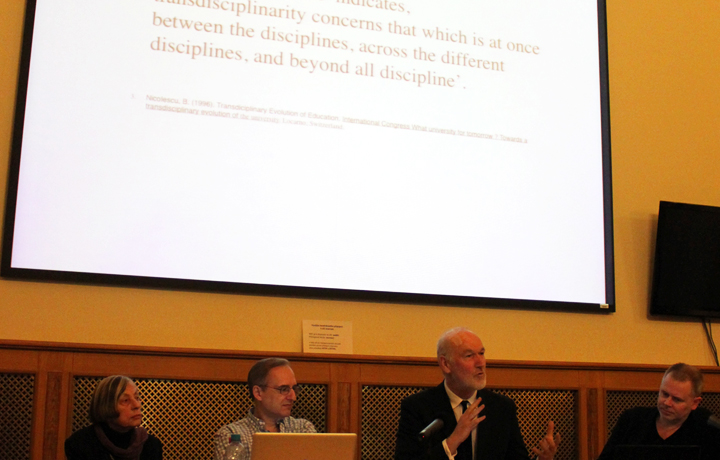 Paul Thomas' presentation on Developing Cloud Curriculum in Art and Science workshop
