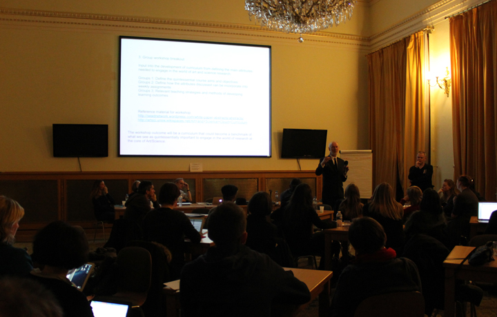 Developing Cloud Curriculum in Art and Science workshop