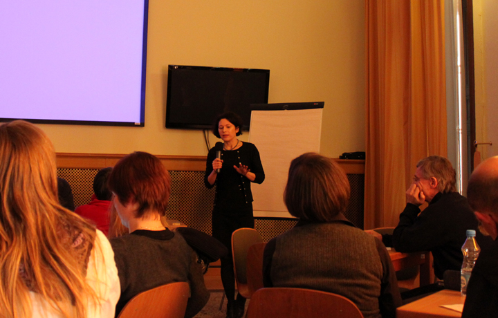Joanna Hoffmann's presentation - "Meeting of imaginations" - art education in the society of knowledge