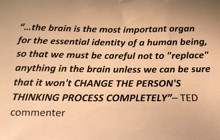 Speed Debate on Synthetic biology and Neuro-ethics