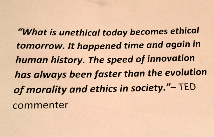 Speed Debate on Synthetic biology and Neuro-ethics