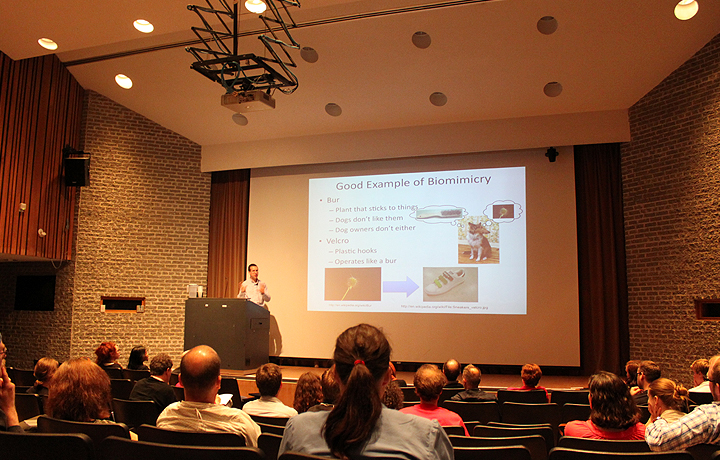 James Andrew Smith's presentation: Using biology to inspire engineering design