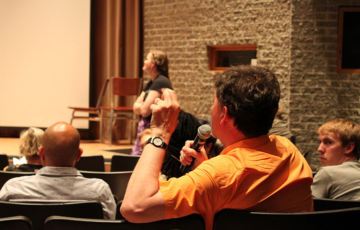 Questions from audience