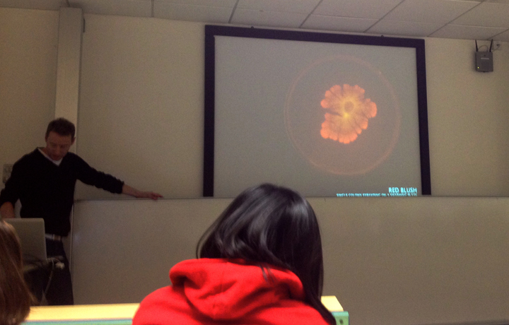 Howard Boland's talk on art and synthetic biology.