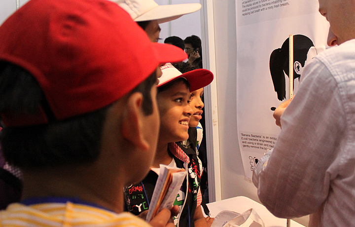 Explaining Banana Bacteria, IIT Bombay, Techfest, January 2012