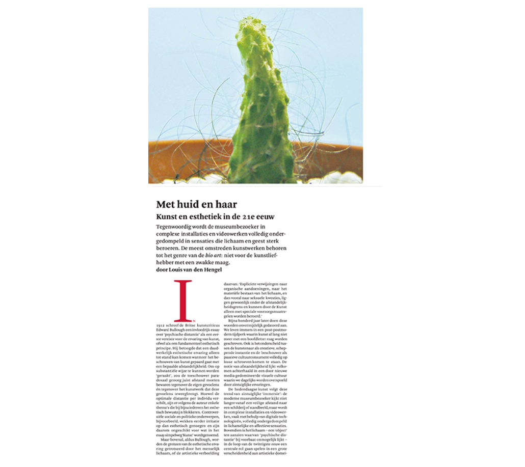 Met huid en haar: Kunst en esthetiek in de eenentwintigste eeuw, Louis van den Hengel, ABG de Academische Boekengids, Th