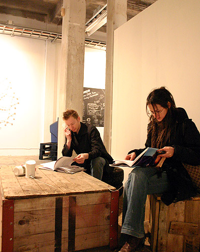 Reading Room, The Mexico Project 2004, Today in Paradise, Gothenburg New Media Art Festival, Sweden