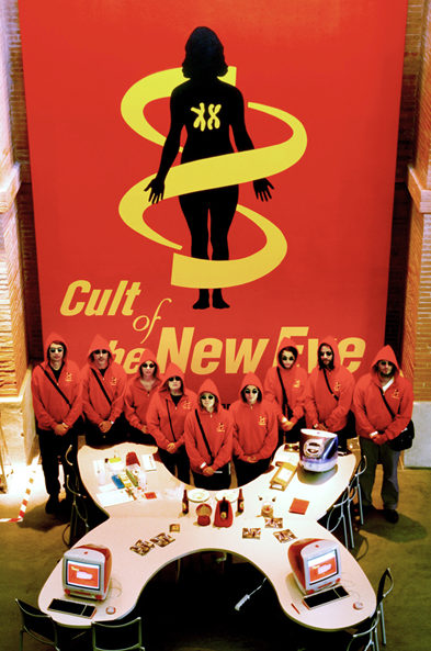 Cult of the New Eve, 1999-2000. CAE, Paul Vanouse, and Faith Wilding.