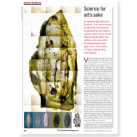 Science for art’s sake