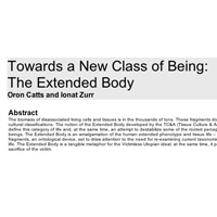 Towards a New Class of Being