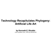 Technology Recapitulates Phylogeny