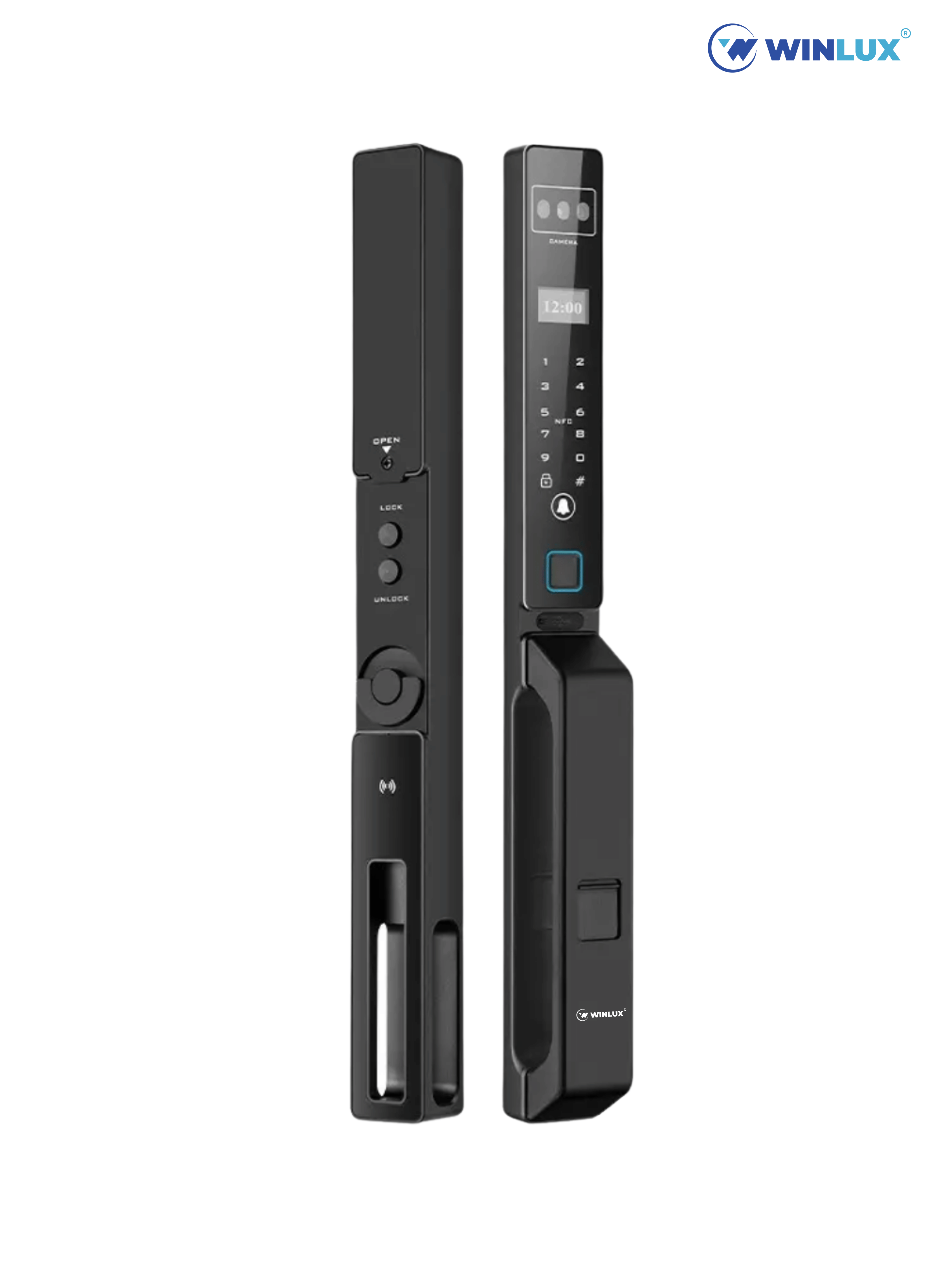 Khoá thông minh cửa nhôm Face ID Winlux LX - FN91 PRO
