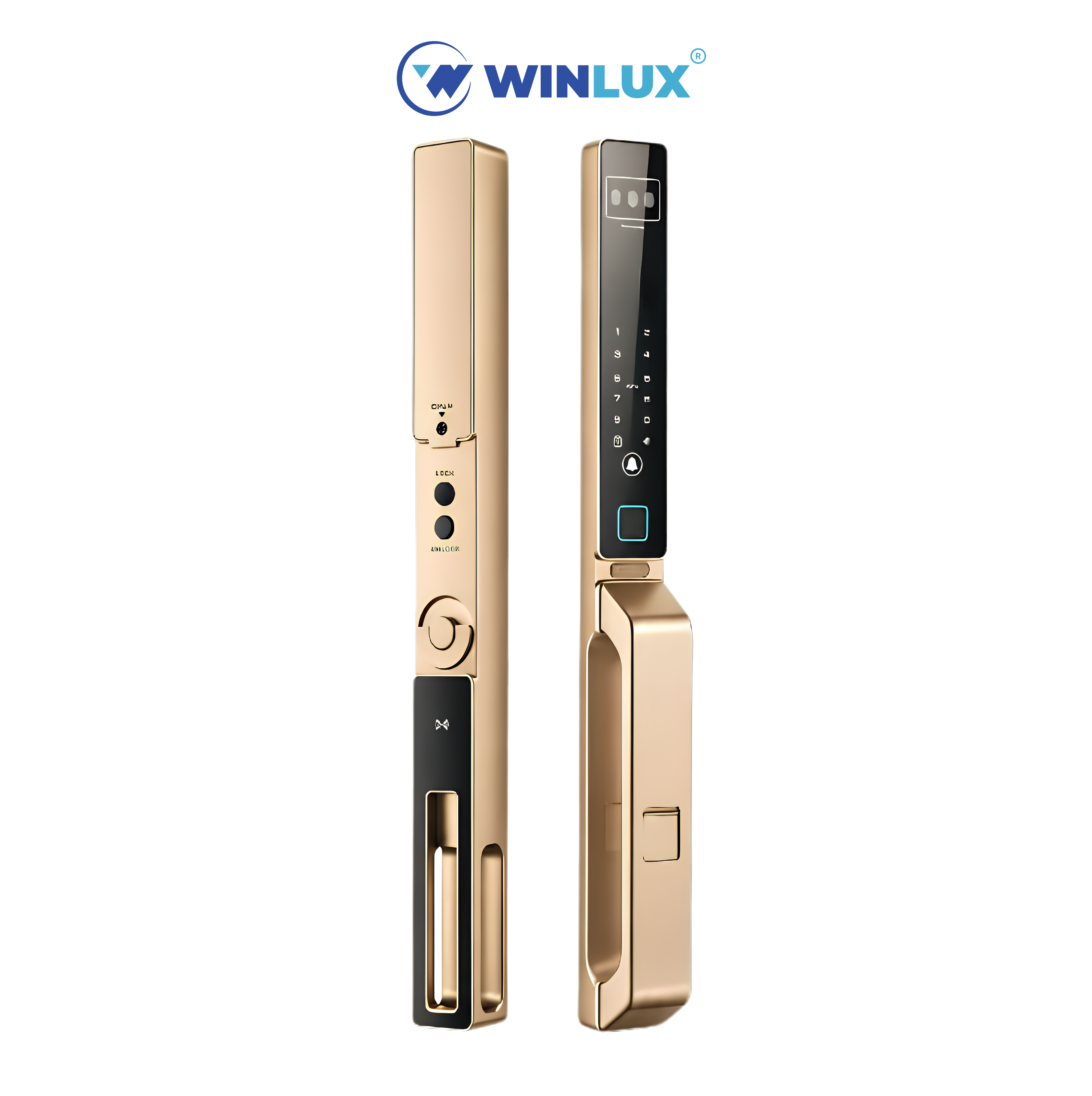 Khoá thông minh cửa nhôm Face ID Winlux - FN91 PRO
