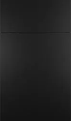 Black Matte door style