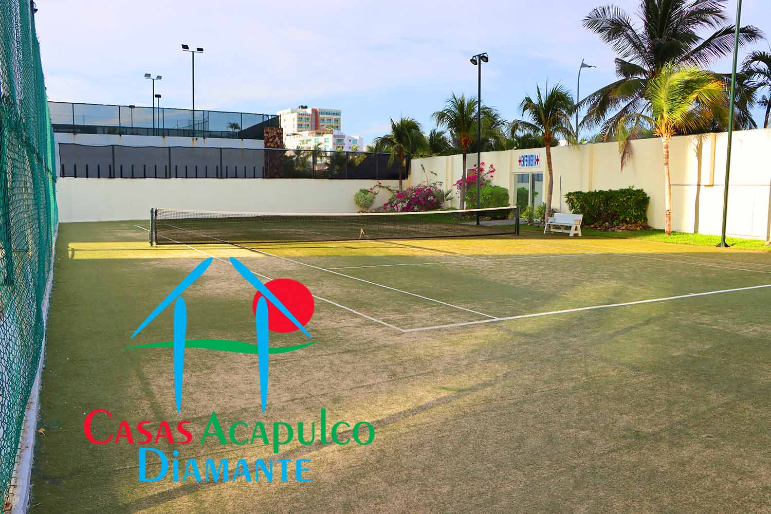 Amarinthos - Cancha de tenis 1