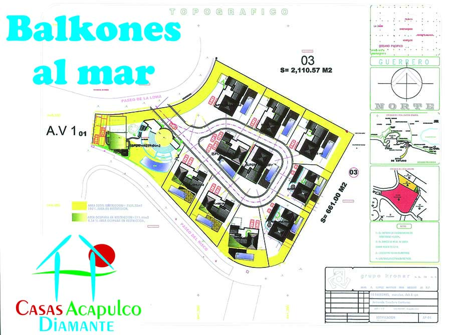 Balkones al mar - Acceso y lotificación 4