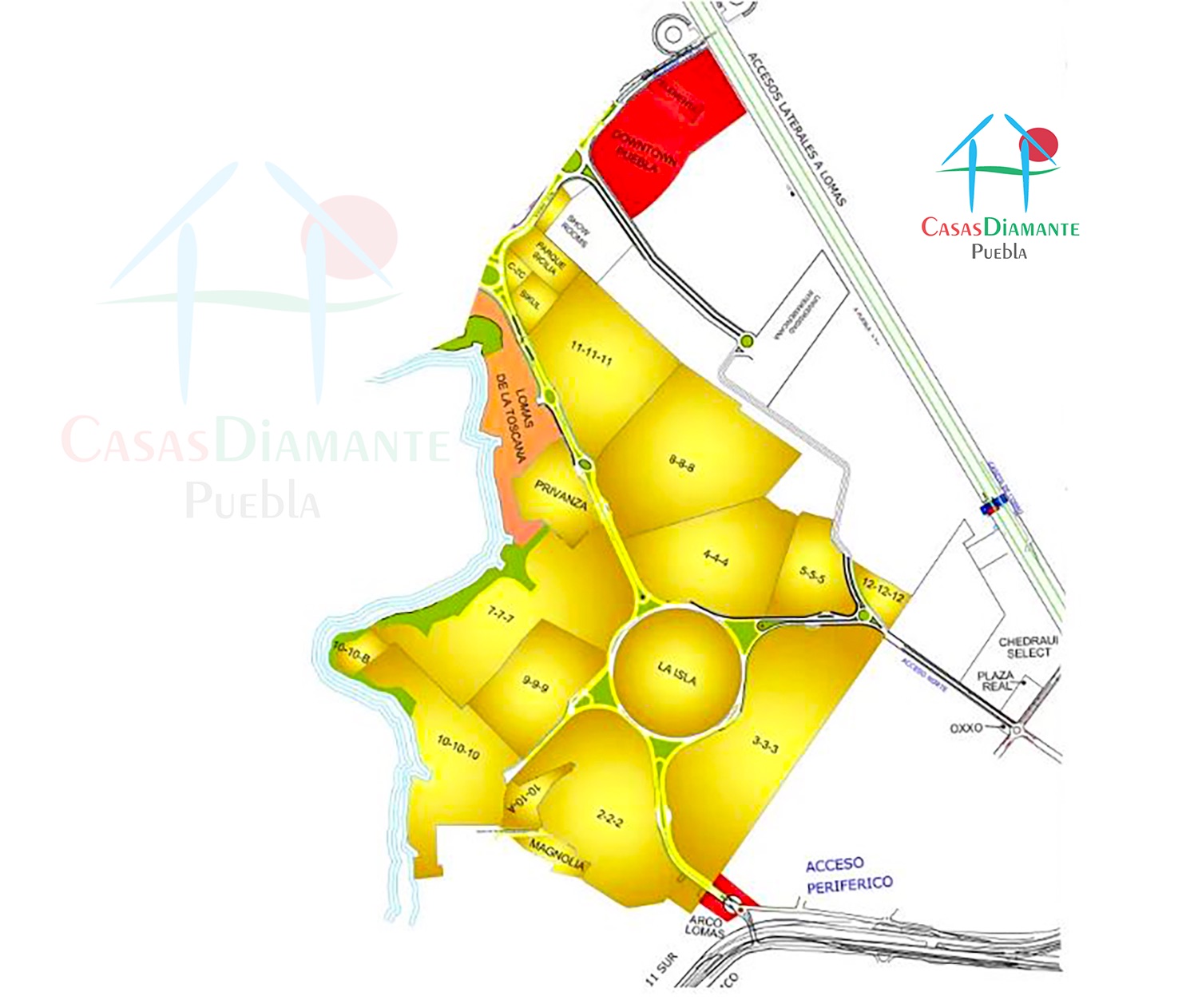 Lomas de Angelópolis I Cluster 777 - Plano 1