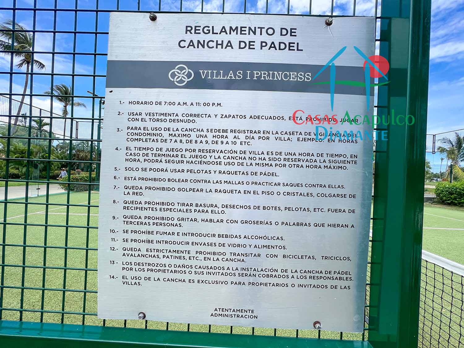 Villas Princess I y II - Cancha de pádel 6