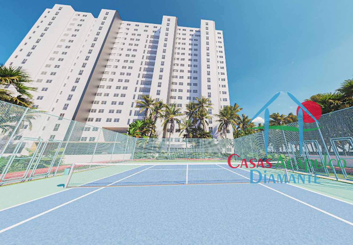 Live Aqua Private Residences - Canchas de tenis y de pádel 4