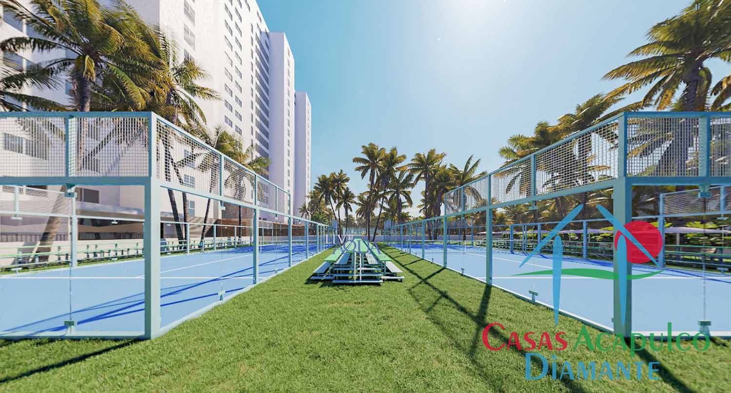 Live Aqua Private Residences - Canchas de tenis y de pádel 7