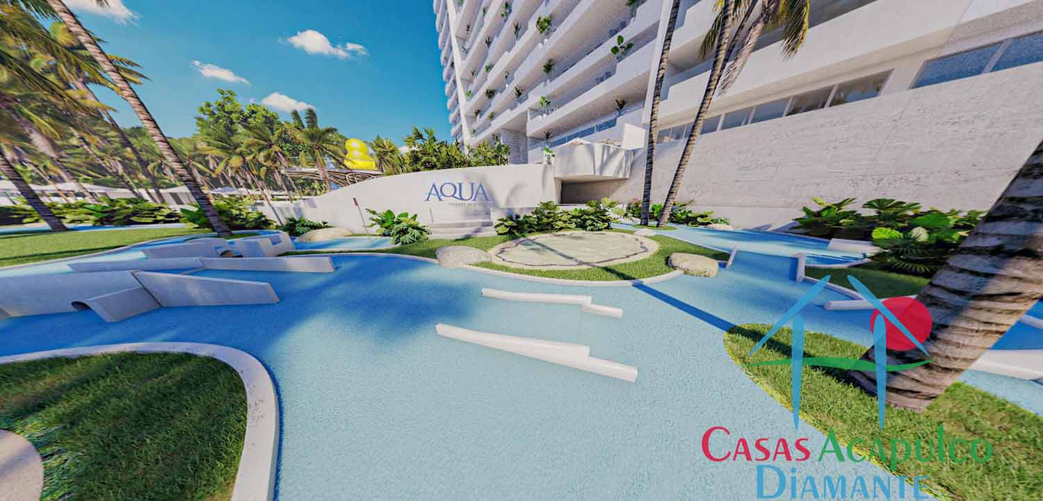 Live Aqua Private Residences - Mini golf 1