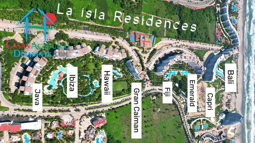 La Isla Residences - Mapa 1