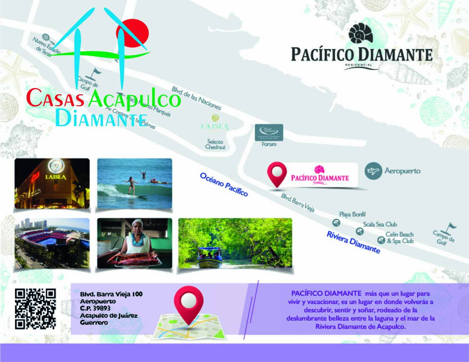 Pacífico Diamante II - Mapa de ubicación 1