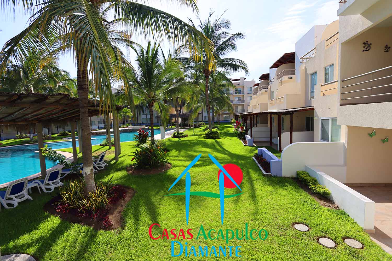 Caracol Residencial - Albercas y jardines 4