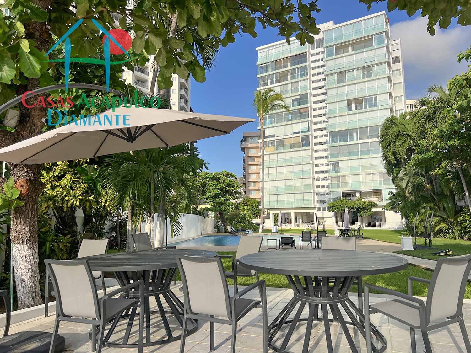 Condominio Goleta - Jardín y terraza 5