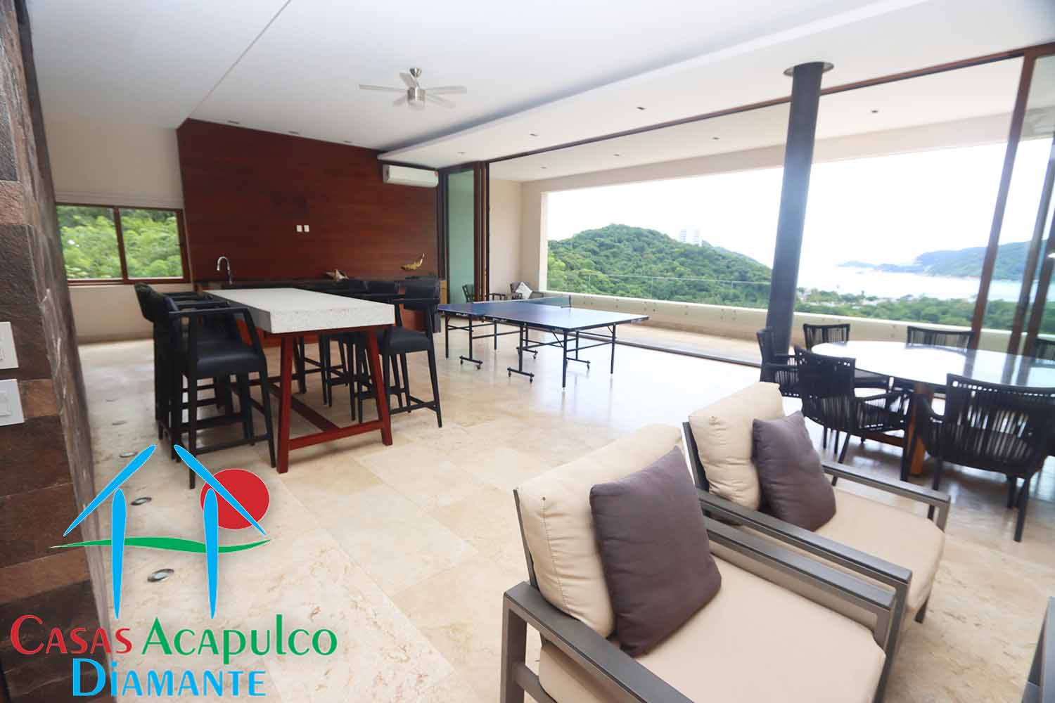 Real Diamante Villa Maratea - Salón de eventos y juegos 12