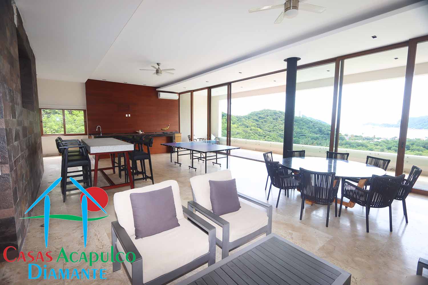 Real Diamante Villa Maratea - Salón de eventos y juegos 14