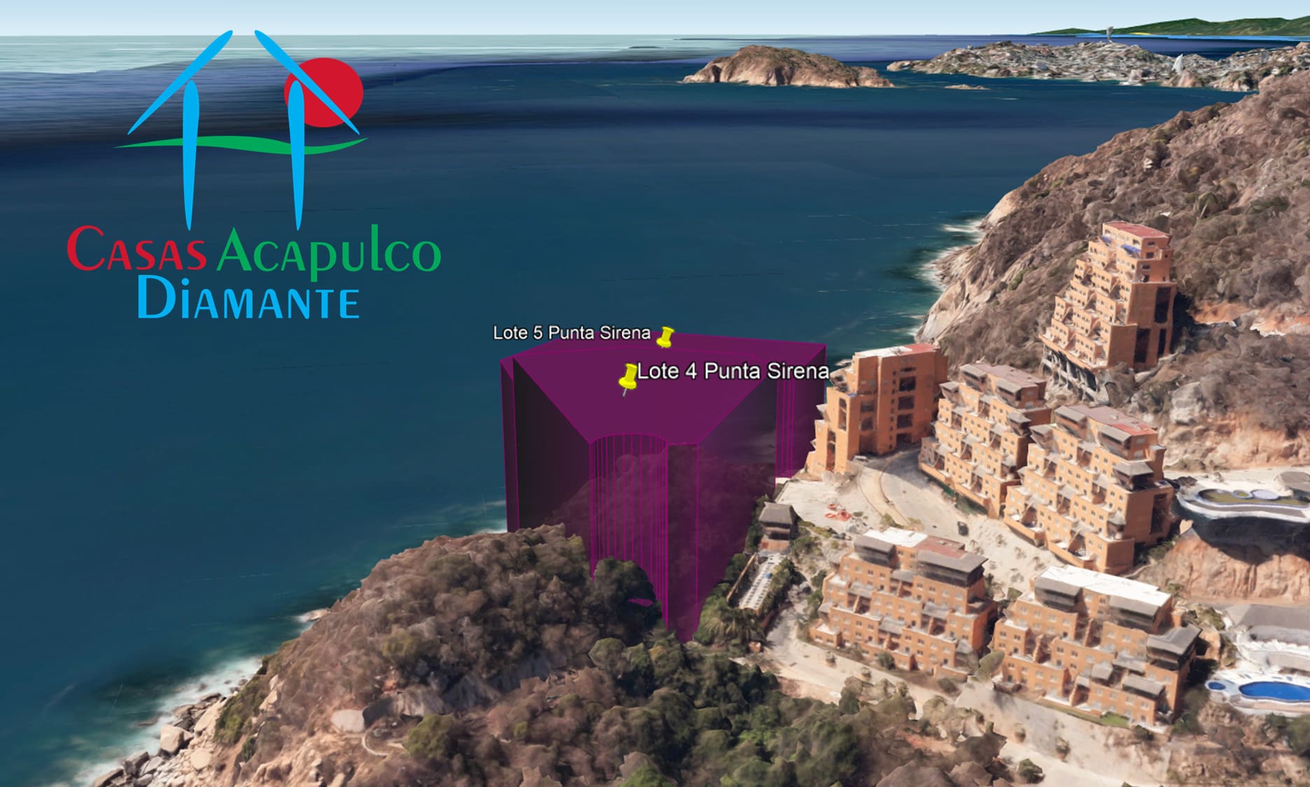 Terreno Brisas del Marqués Punta Sirena lotes 4 y 5 - Vista aérea 2