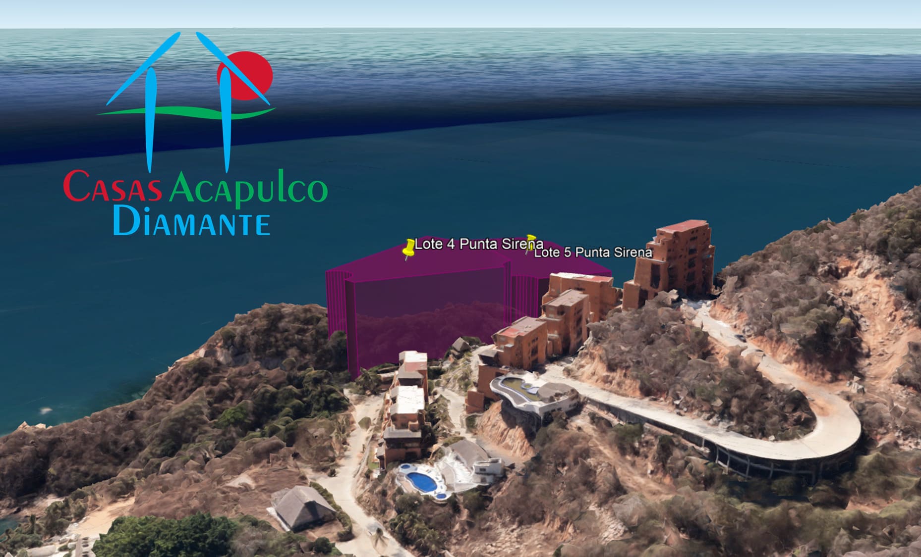 Terreno Brisas del Marqués Punta Sirena lotes 4 y 5 - Vista aérea 6