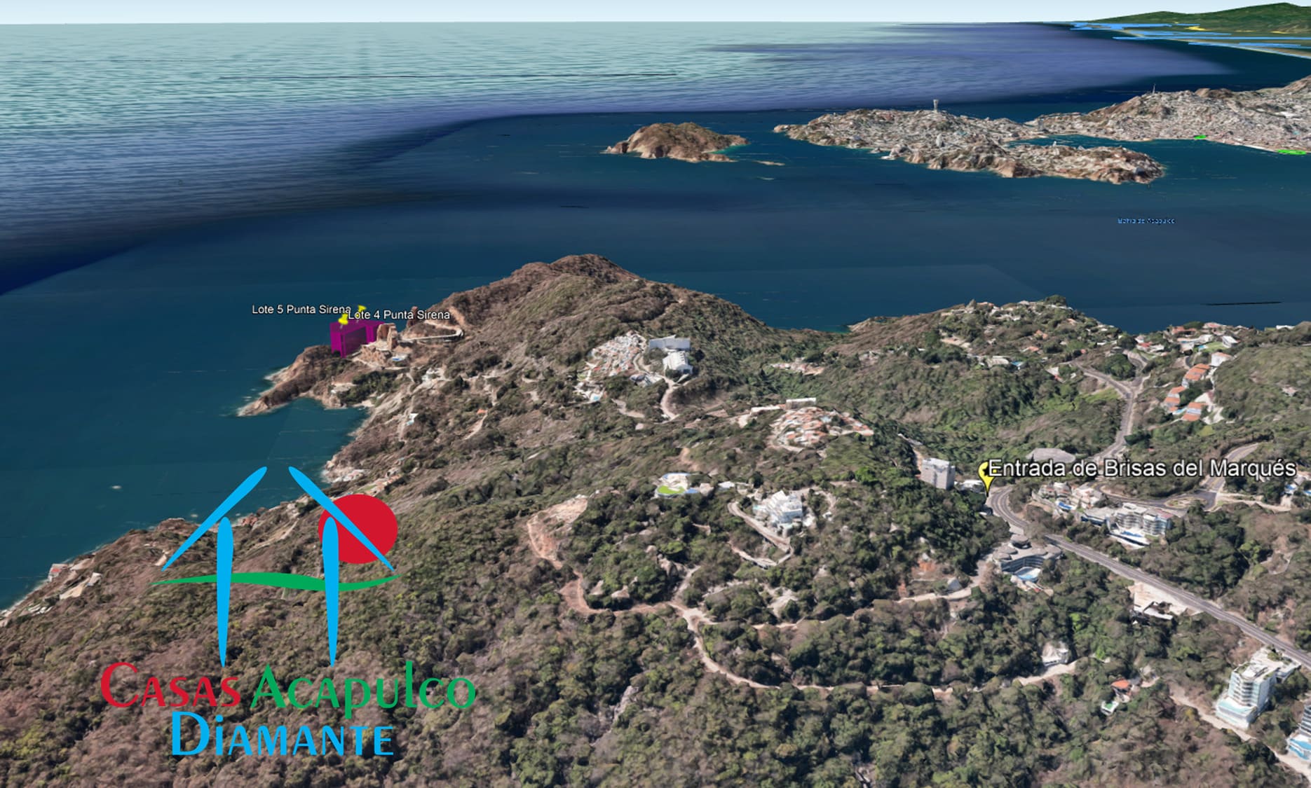 Terreno Brisas del Marqués Punta Sirena lotes 4 y 5 - Vista aérea 11