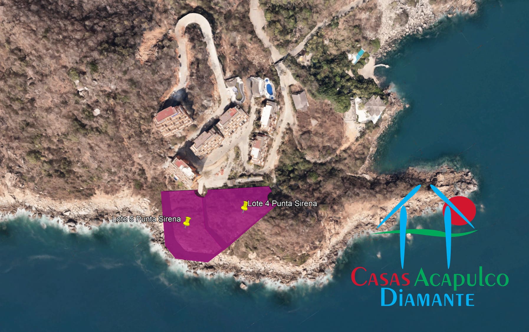 Terreno Brisas del Marqués Punta Sirena lotes 4 y 5