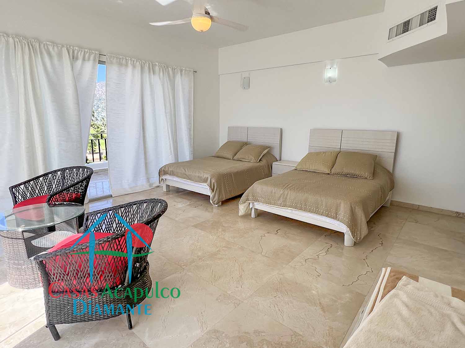 Azteca Princess 405 y 408 - Recámara uno 408 3