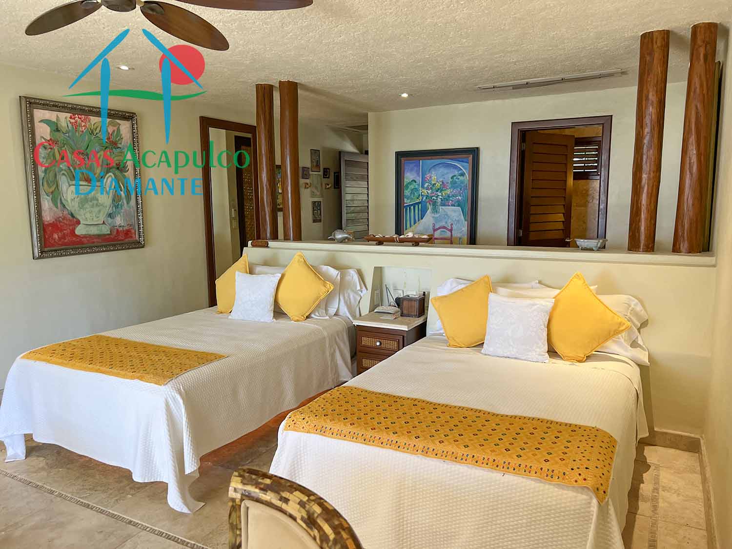 Brisas Guitarrón Villa Karin - Recámara dos (Exora) 6