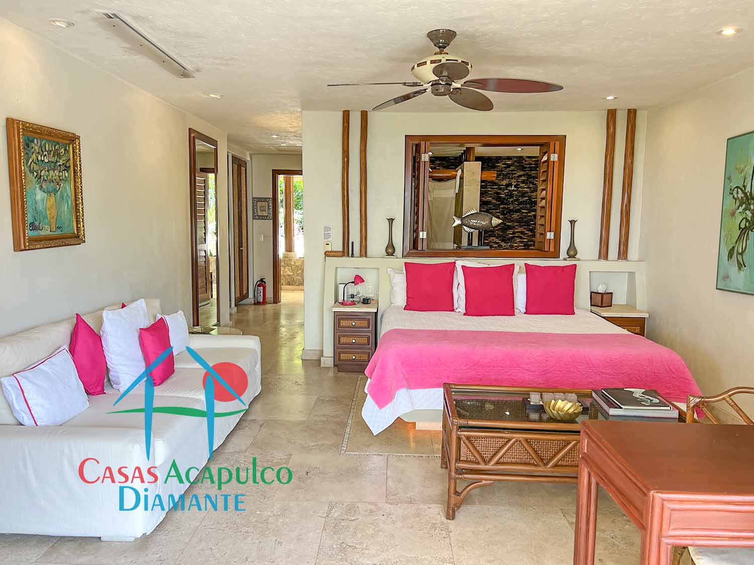 Brisas Guitarrón Villa Karin - Recámara uno (Bugambilia) 3
