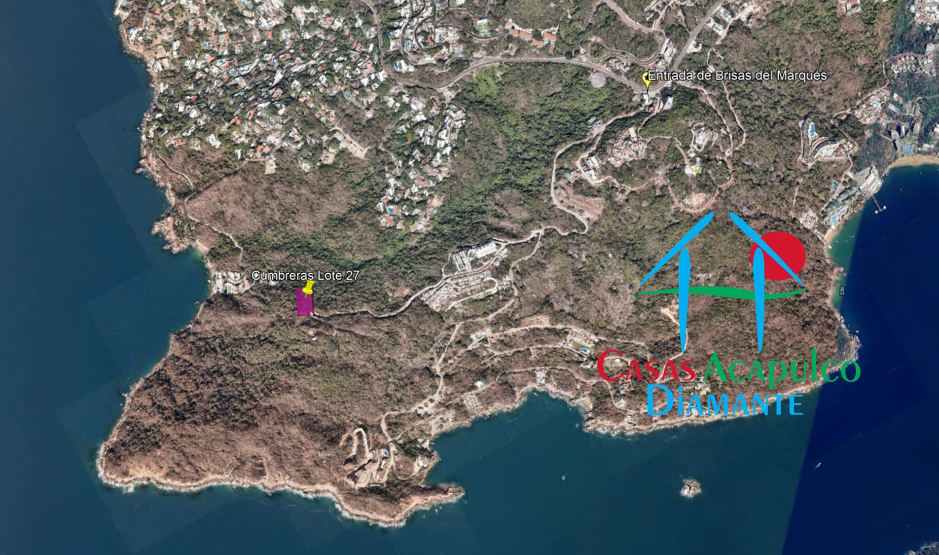 Terreno Brisas del Marqués Cumbreras Lote 27 - Vista aérea 2