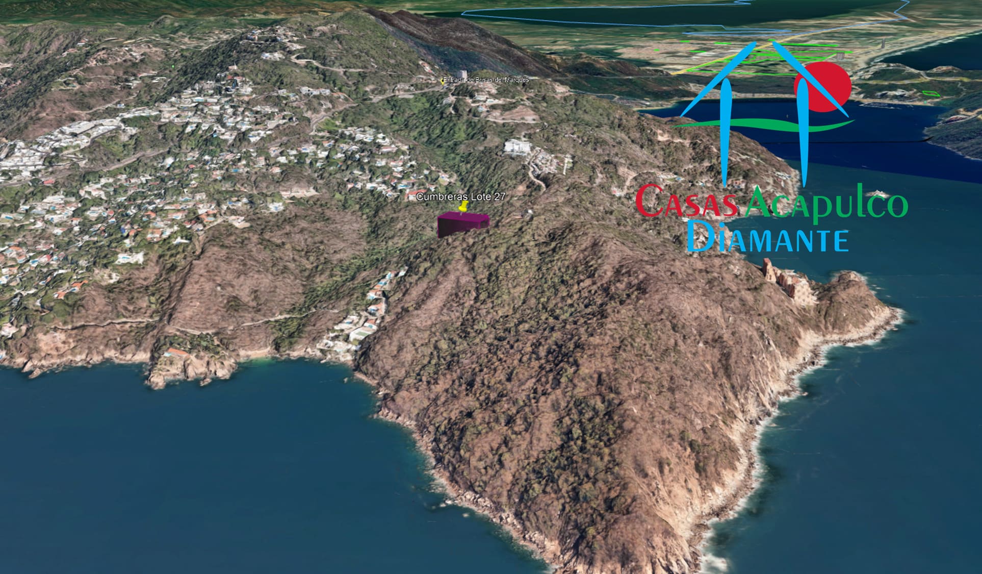 Terreno Brisas del Marqués Cumbreras Lote 27 - Vista aérea 11