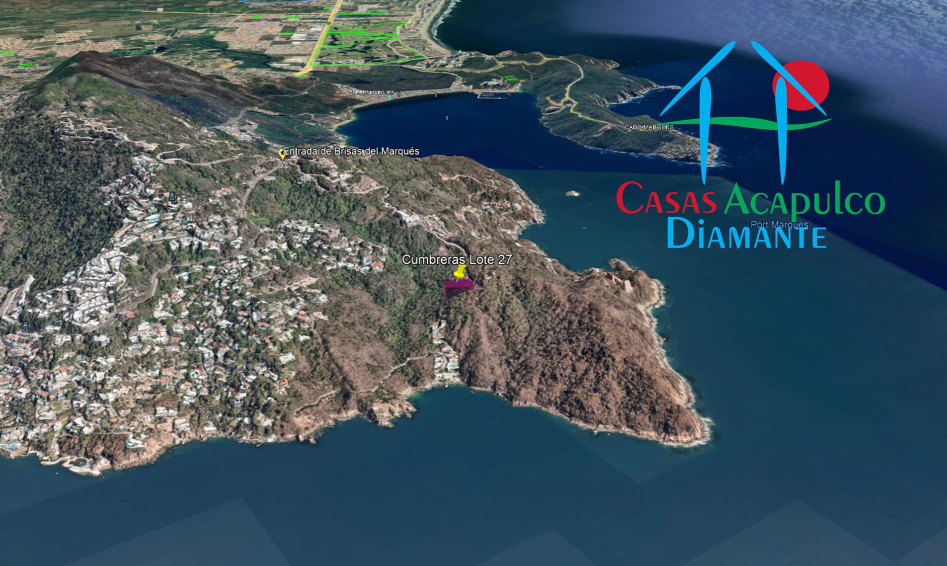 Terreno Brisas del Marqués Cumbreras Lote 27 - Vista aérea 14