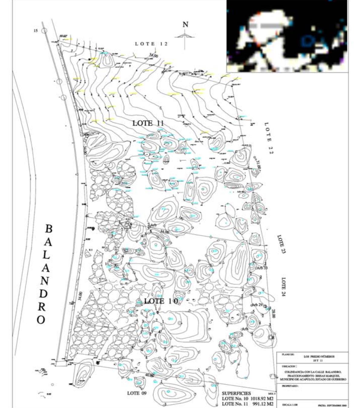 Terreno Brisas del Marqués Bajel 10 y 11 - Planos 1