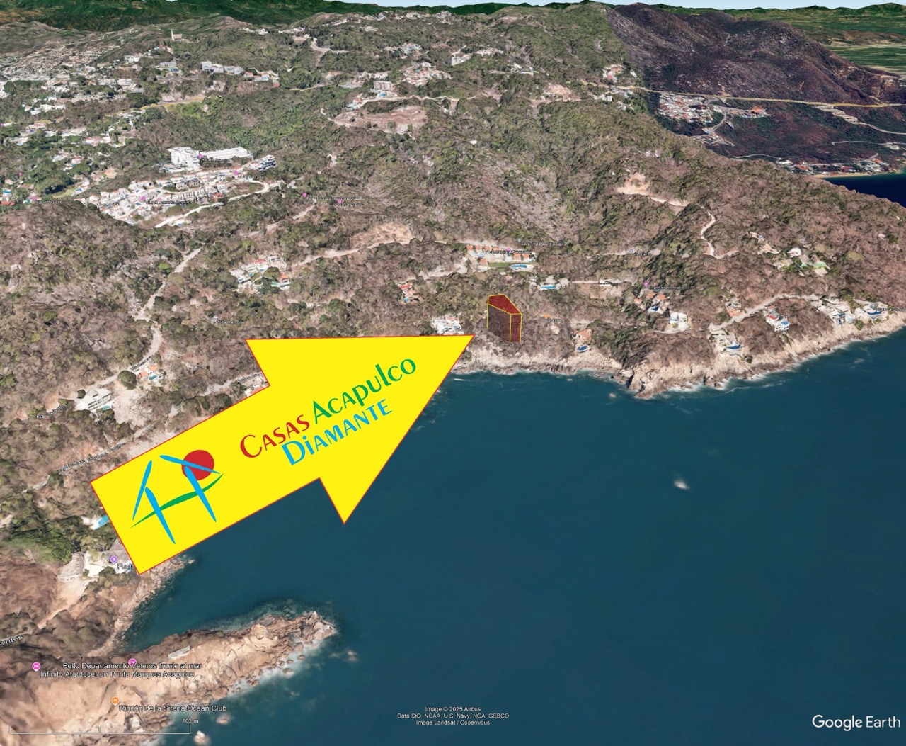 Terreno Brisas del Marqués Manzana E Lote 30 - Vista aérea 6