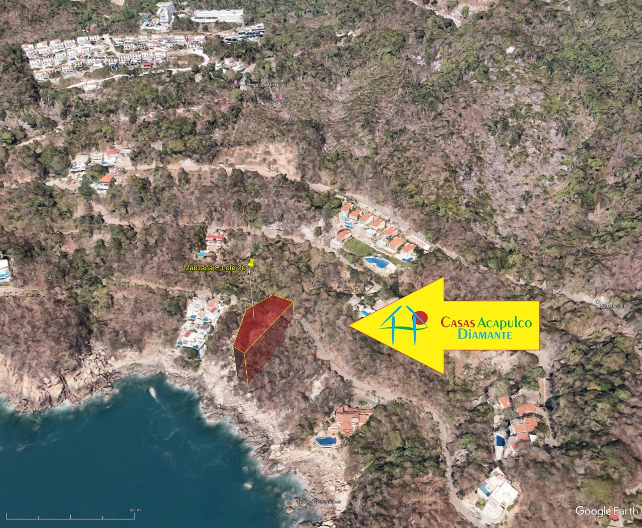 Terreno Brisas del Marqués Manzana E Lote 30 - Vista aérea 12