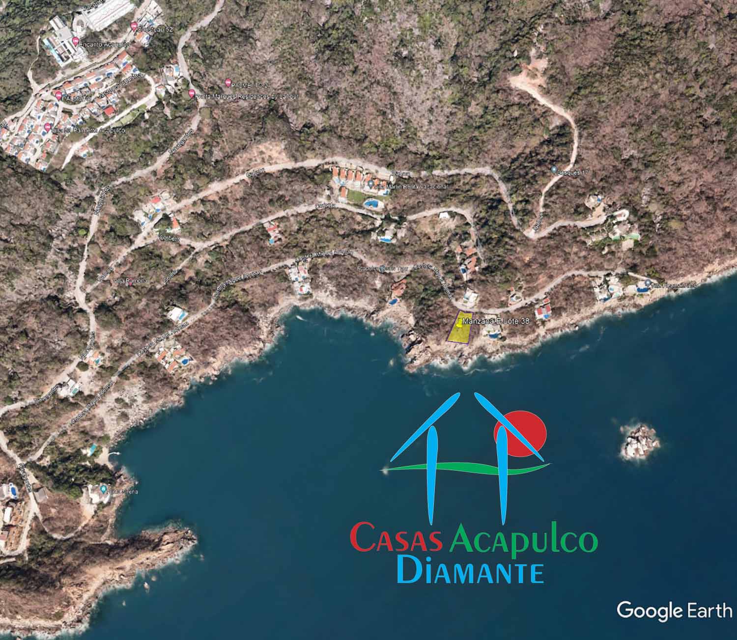 Terreno Brisas del Marqués Manzana E Lote 38 - Vista aérea 10