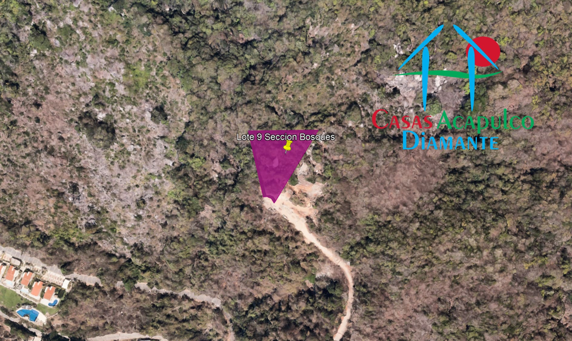 Terreno Brisas del Marqués Bosques lote 9 - Vista aérea 1