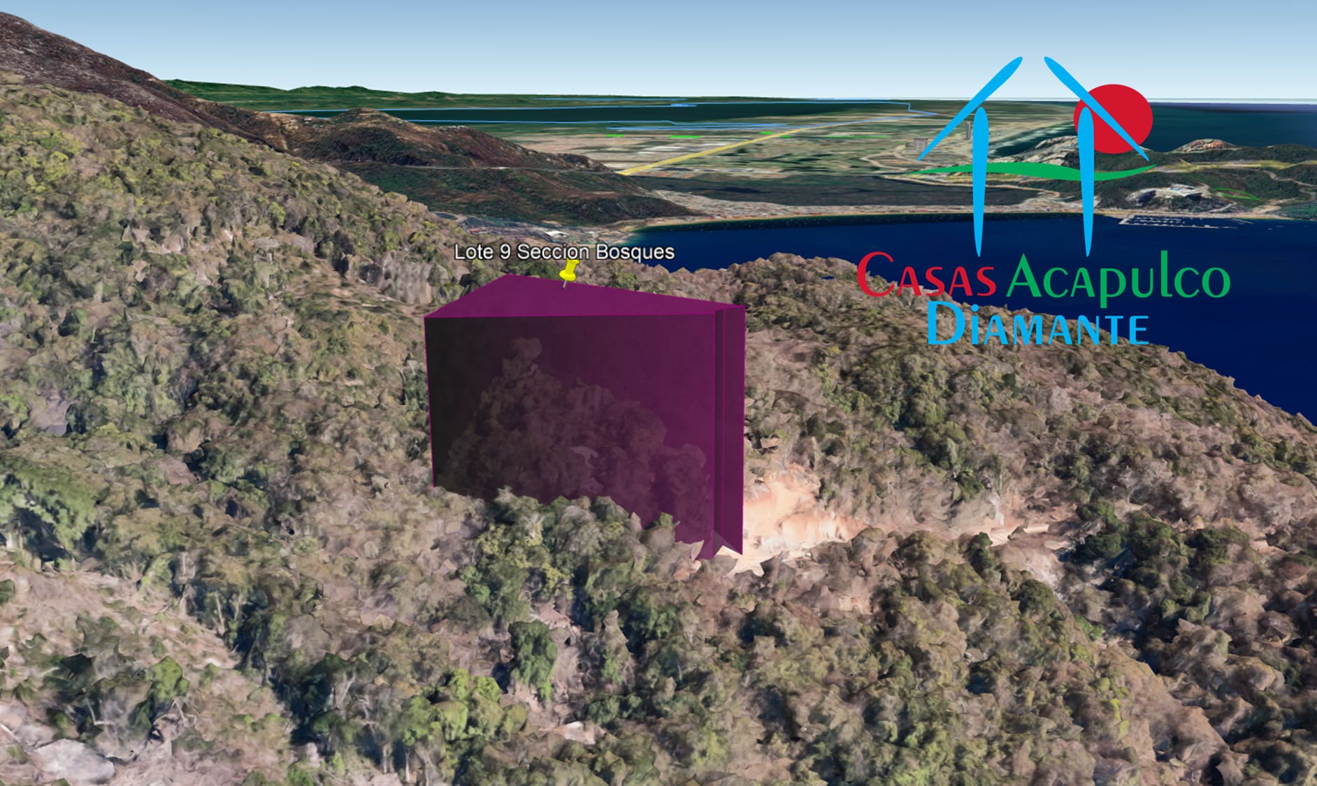 Terreno Brisas del Marqués Bosques lote 9 - Vista aérea 6